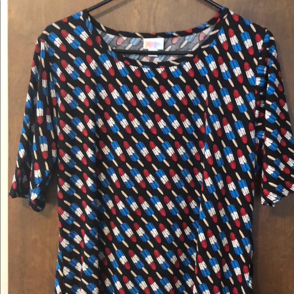 Super Rare Unicorn BOMBPOP Julia Dress XL Lularoe